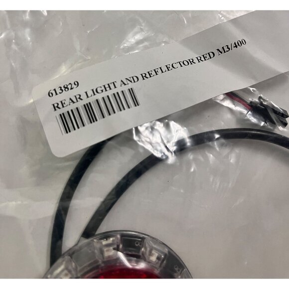 613829 Permobil Wheelchair Light & Reflector Red M3/400 2 inch - Picture 3 of 4